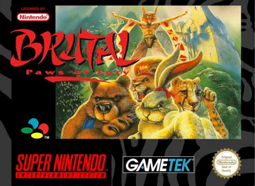 Brutal - Paws of Fury (Europe) (En,Fr,De) box cover front